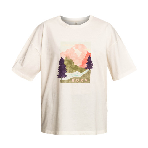 Roxy Γυναικεία κοντομάνικη μπλούζα Mister Moonlight - Workout T-Shirt for Women